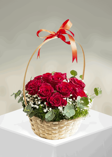 Habibler Çiçekçi - sepet-+9-gul