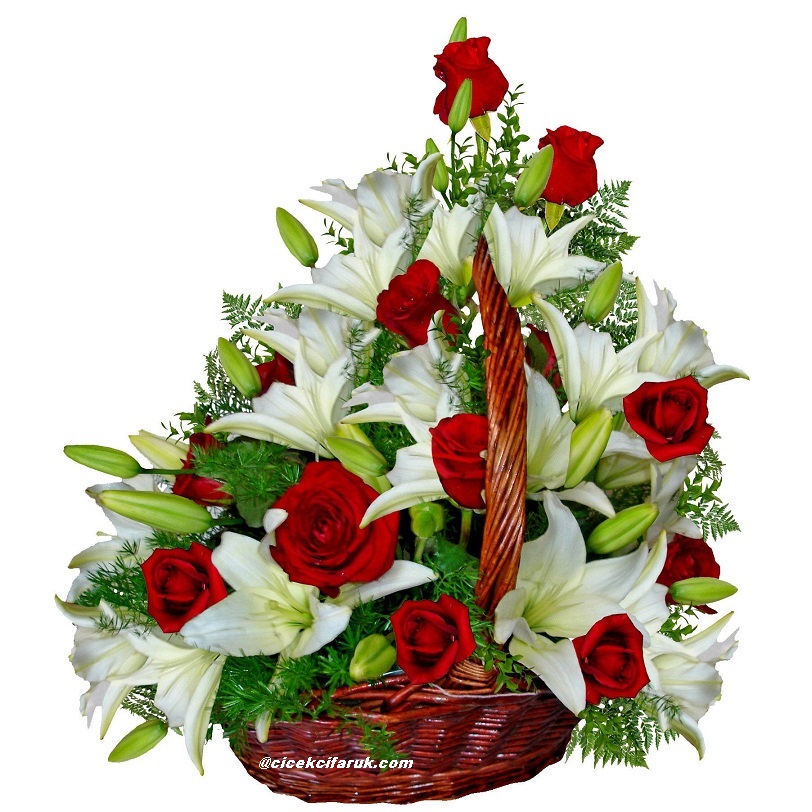 sepette-lilyum-ve-guller